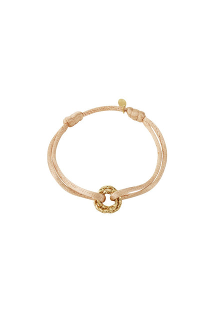 Sunny Knot Bracelet - gold stainless steel